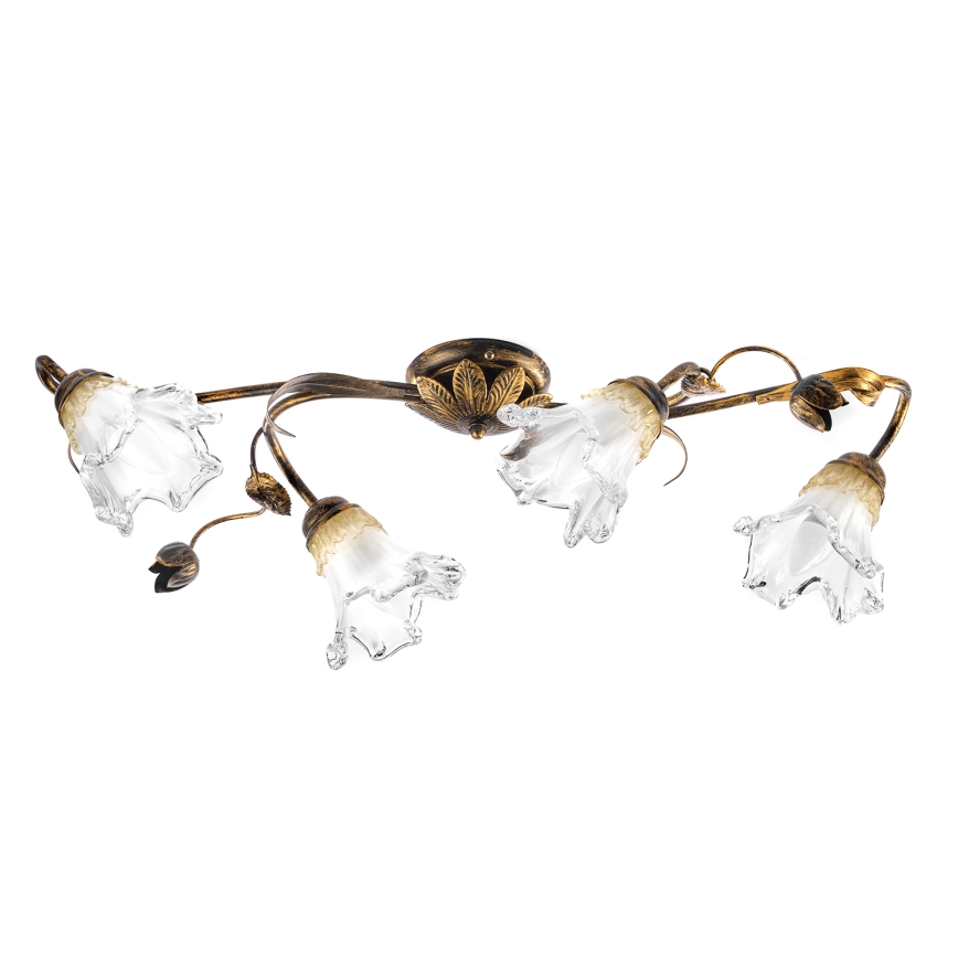 ONLI - laevalgusti ARIANNA 4xE14/6W/230V pronksvärvi