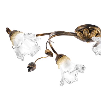 ONLI - laevalgusti ARIANNA 4xE14/6W/230V pronksvärvi