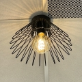 ONLI - Laevalgusti DUCCIO 1xE27/22W/230V d. 30 cm must