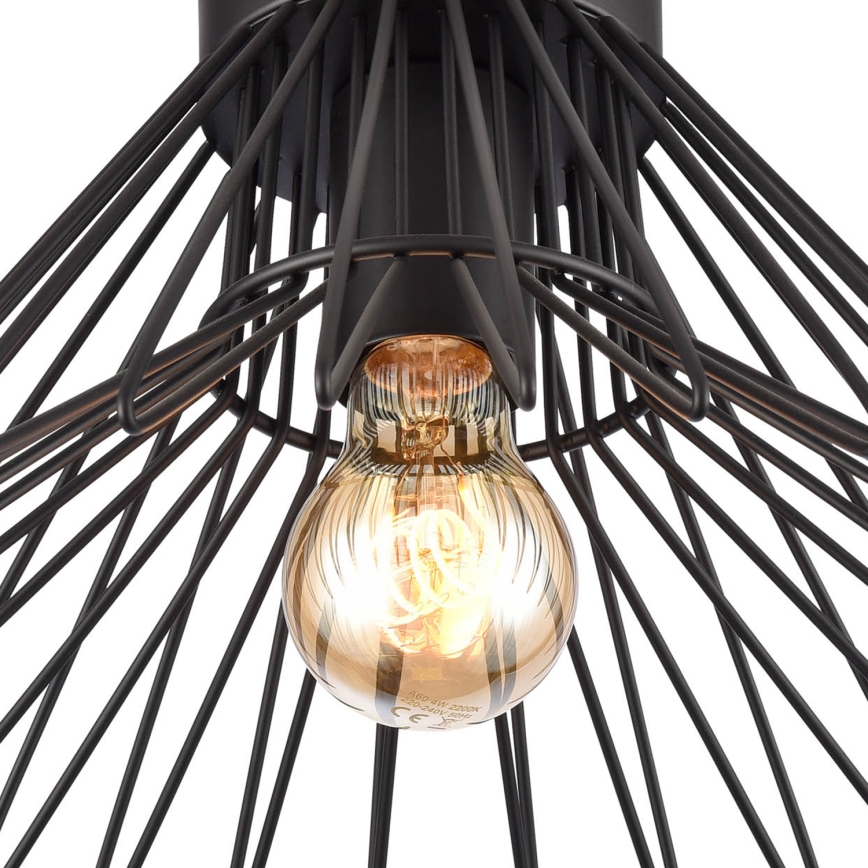 ONLI - Laevalgusti DUCCIO 1xE27/22W/230V d. 30 cm must