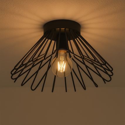 ONLI - Laevalgusti DUCCIO 1xE27/22W/230V d. 30 cm must
