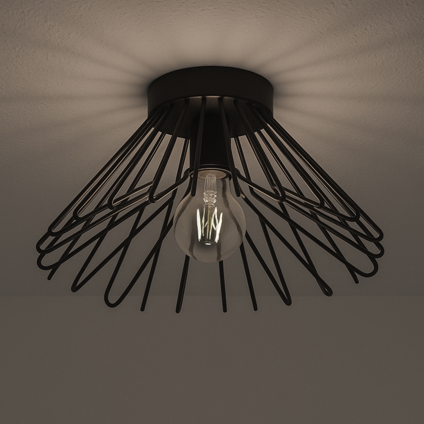 ONLI - Laevalgusti DUCCIO 1xE27/22W/230V d. 30 cm must