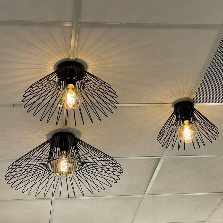 ONLI - Laevalgusti DUCCIO 1xE27/22W/230V d. 40 cm must