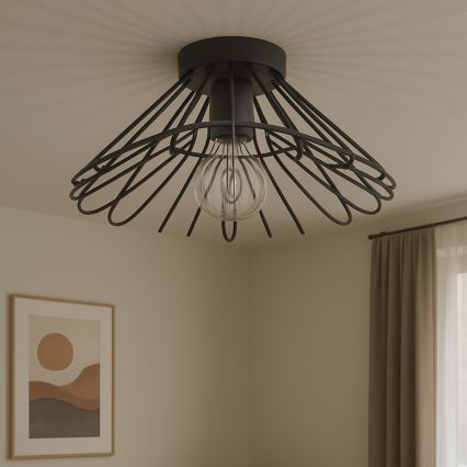 ONLI - Laevalgusti DUCCIO 1xE27/22W/230V d. 60 cm must