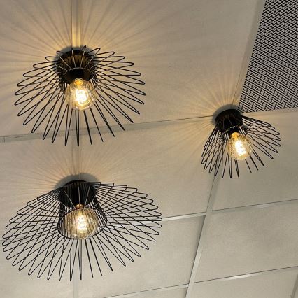 ONLI - Laevalgusti DUCCIO 1xE27/22W/230V d. 60 cm must