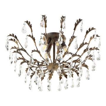 ONLI - laevalgusti TERESA 5xE14/6W/230V pronksvärvi