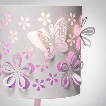 ONLI - Lamp lastele TITILLA 1xE14/6W/230V 22 cm lilla/valge