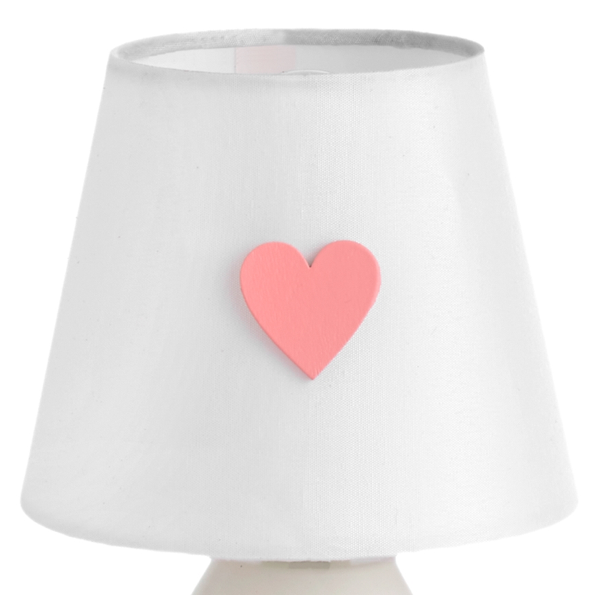 ONLI - Laste laualamp TITTA 1xE14/6W/230V 20 cm valge