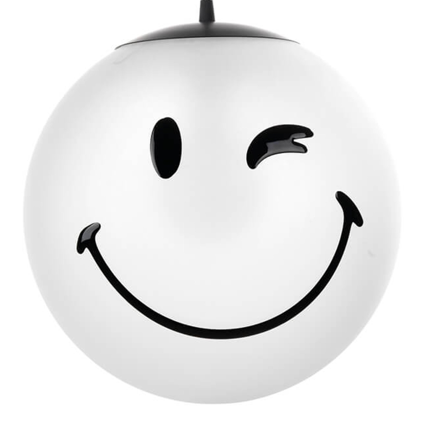 ONLI - Laste rippvalgusti kaabliga SMILEY 1xE27/15W/230V valge