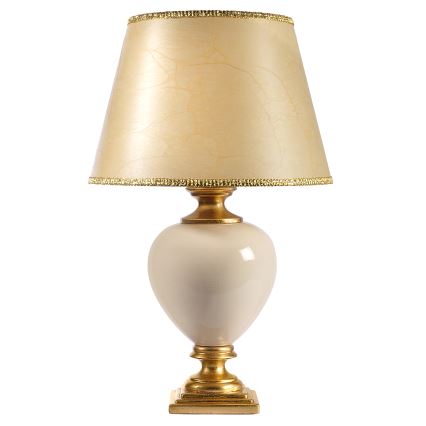 ONLI - Laualamp AMADEUS 1xE27/15W/230V 72 cm beež/kuldne