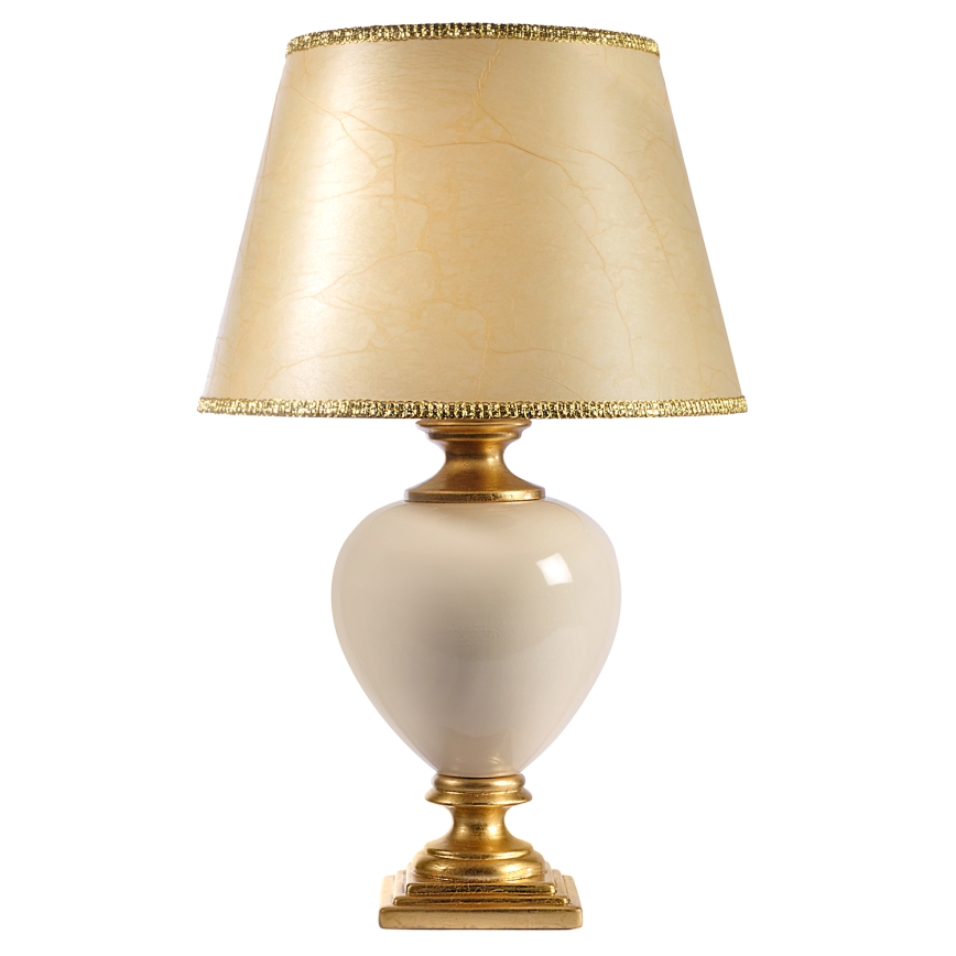 ONLI - Laualamp AMADEUS 1xE27/15W/230V 72 cm beež/kuldne