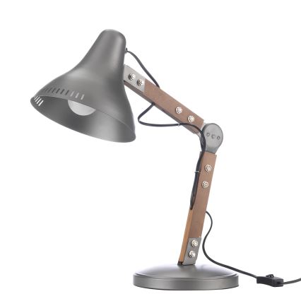 ONLI - Laualamp ARCHITETTO 1xE27/22W/230V 62 cm hall/pruun