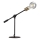 ONLI - Laualamp ASTE 1xE27/15W/230V 45 cm must/kuldne