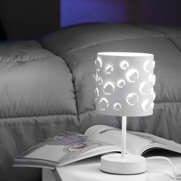 ONLI - Laualamp BOLLICINE 1xE14/6W/230V 22 cm valge