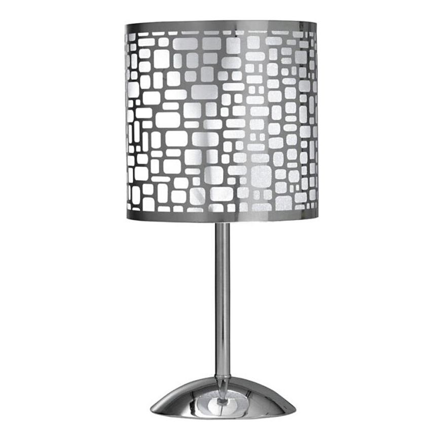 ONLI - Laualamp BRUCE 1xE27/15W/230V 40 cm matt kroom