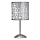 ONLI - Laualamp BRUCE 1xE27/15W/230V 40 cm matt kroom