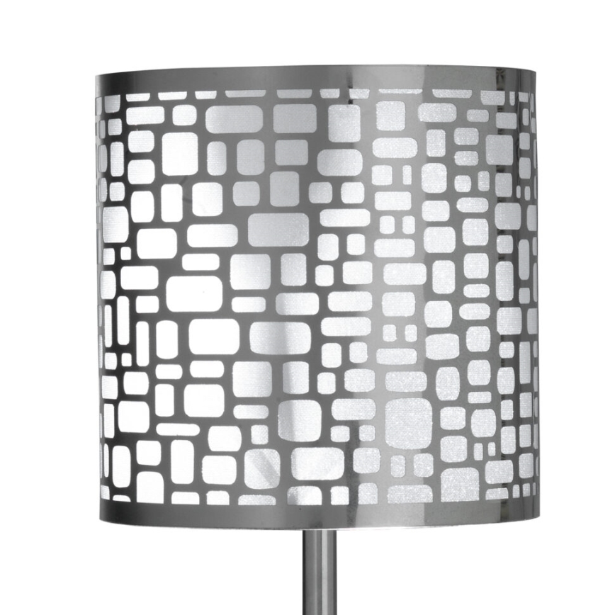 ONLI - Laualamp BRUCE 1xE27/15W/230V 40 cm matt kroom