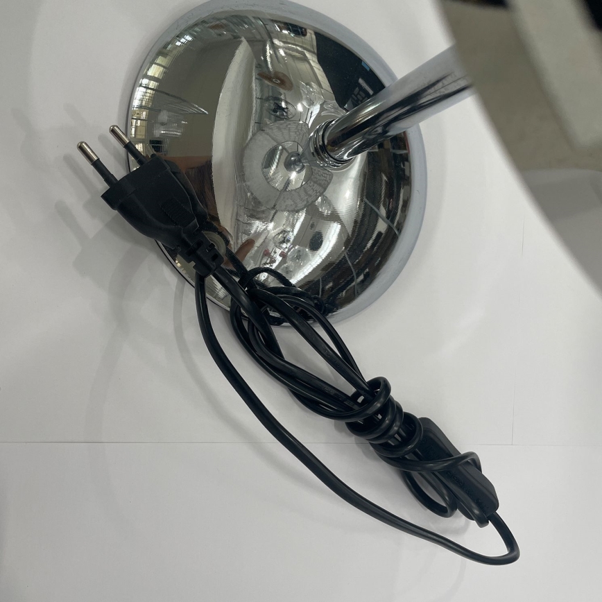 ONLI - Laualamp BRUCE 1xE27/15W/230V 40 cm matt kroom