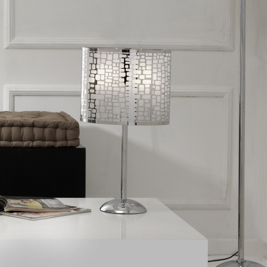 ONLI - Laualamp BRUCE 1xE27/15W/230V 53 cm matt kroom
