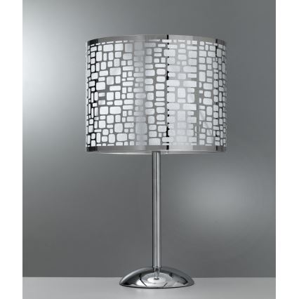 ONLI - Laualamp BRUCE 1xE27/15W/230V 53 cm matt kroom