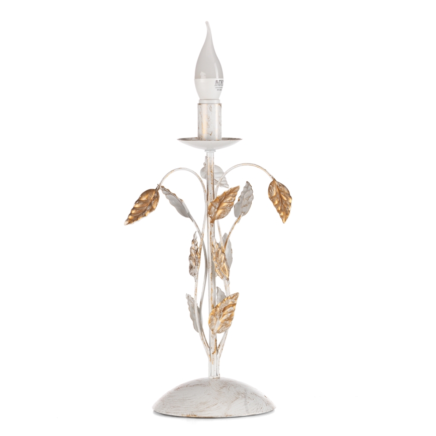 ONLI - Laualamp COLLANA 1xE14/6W/230V 40 cm valge