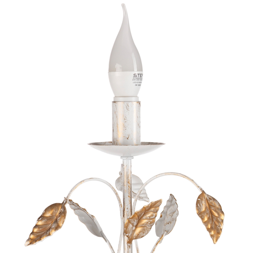 ONLI - Laualamp COLLANA 1xE14/6W/230V 40 cm valge