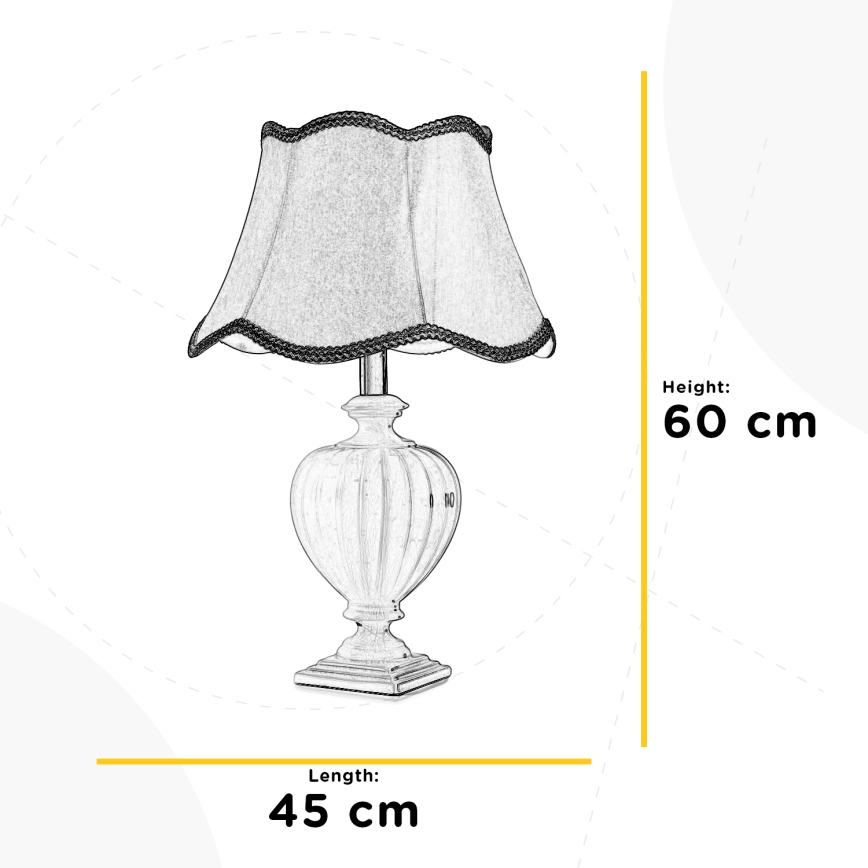 ONLI - Laualamp DESY 1xE27/22W/230V 60 cm