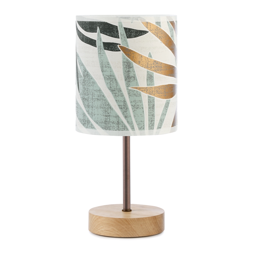 ONLI - Laualamp FLORA 1xE27/22W/230V 28 cm roheline/kuldne