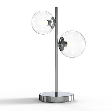 ONLI - Laualamp KIMBERLY 2xG9/6W/230V 40 cm läikiv kroom