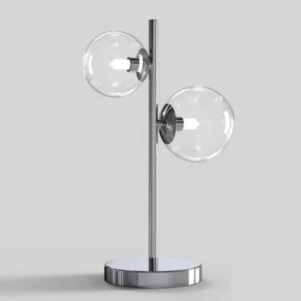 ONLI - Laualamp KIMBERLY 2xG9/6W/230V 40 cm läikiv kroom