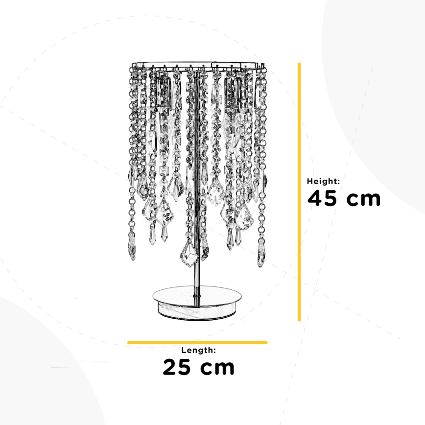 ONLI - Laualamp LAILA 2xE14/10W/230V 45 cm