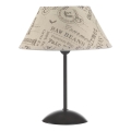 ONLI - Laualamp MAIDA 1xE27/15W/230V 38 cm pruun