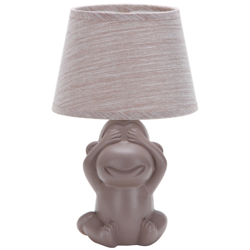 ONLI - Laualamp MONKEY 1xE14/6W/230V pruun