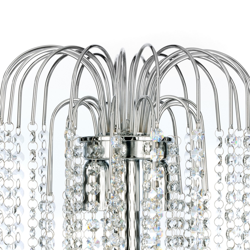 ONLI - Laualamp PIOGGIA 2xE14/6W/230V 50 cm läikiv kroom