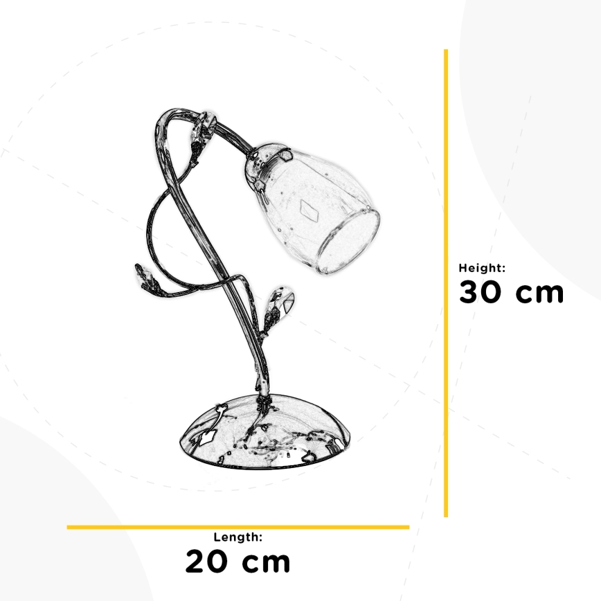 ONLI - Laualamp SHARON 1xE14/6W/230V 30 cm