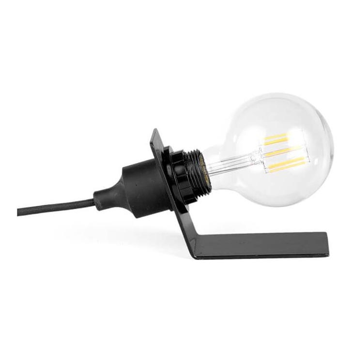 ONLI - Laualamp WIRE 1xE27/15W/230V 10 cm must