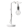 ONLI - Laualamp WIRE 1xE27/15W/230V 50 cm hall/valge