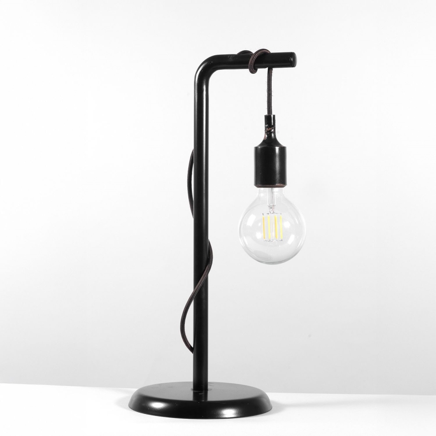ONLI - Laualamp WIRE 1xE27/15W/230V 50 cm must