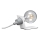 ONLI - Laualamp WIRE 1xE27/15W/230V 9 cm hall/valge
