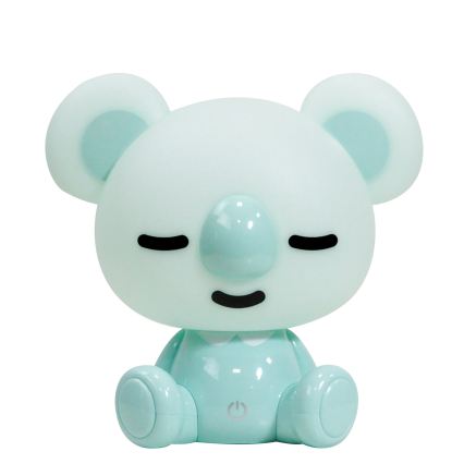 ONLI - PUPPIES hämardatav LED laste öölamp LED/3W/230V 20 cm koala/roheline