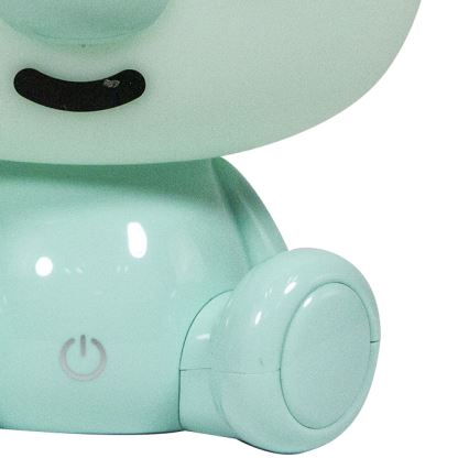 ONLI - PUPPIES hämardatav LED laste öölamp LED/3W/230V 20 cm koala/roheline