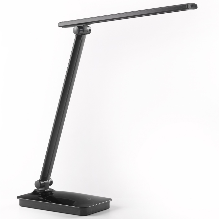 ONLI - LED Hämardatav laualamp USB pordiga DESKI LED/7W/230V 4000K must