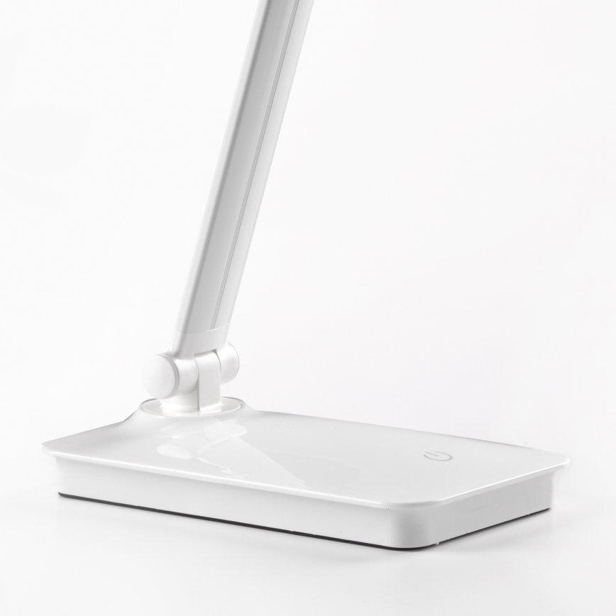 ONLI - LED Hämardatav puutetundlik laualamp koos USB pordiga portem DESKI LED/7W/230V 4000K valge
