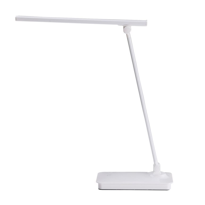 ONLI - LED Hämardatav puutetundlik laualamp koos USB pordiga portem DESKI LED/7W/230V 4000K valge
