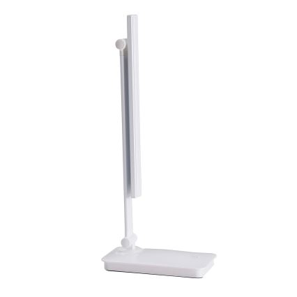 ONLI - LED Hämardatav puutetundlik laualamp koos USB pordiga portem DESKI LED/7W/230V 4000K valge
