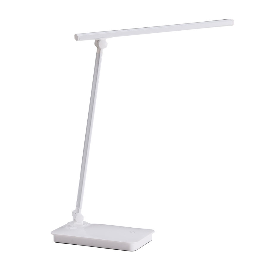 ONLI - LED Hämardatav puutetundlik laualamp koos USB pordiga portem DESKI LED/7W/230V 4000K valge