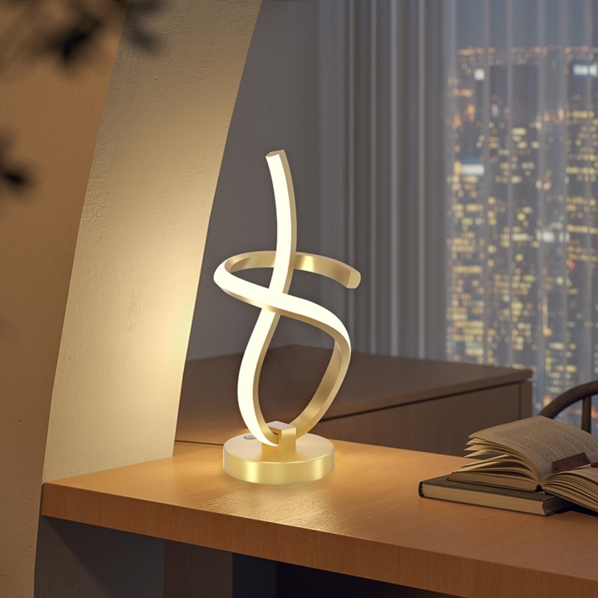 ONLI - LED Laualamp KIRA LED/10W/230V 4000K 28 cm kuldne