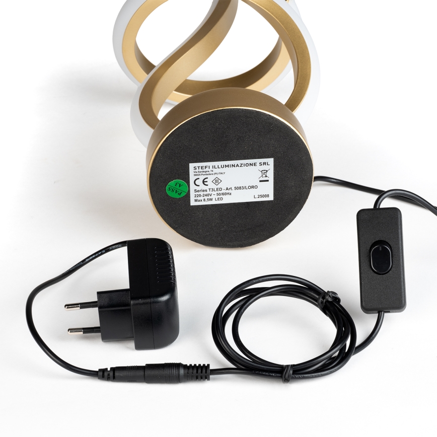 ONLI - LED Laualamp KIRA LED/10W/230V 4000K 28 cm kuldne