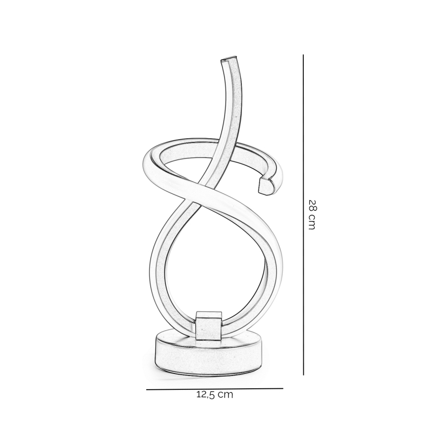 ONLI - LED Laualamp KIRA LED/10W/230V 4000K 28 cm kuldne