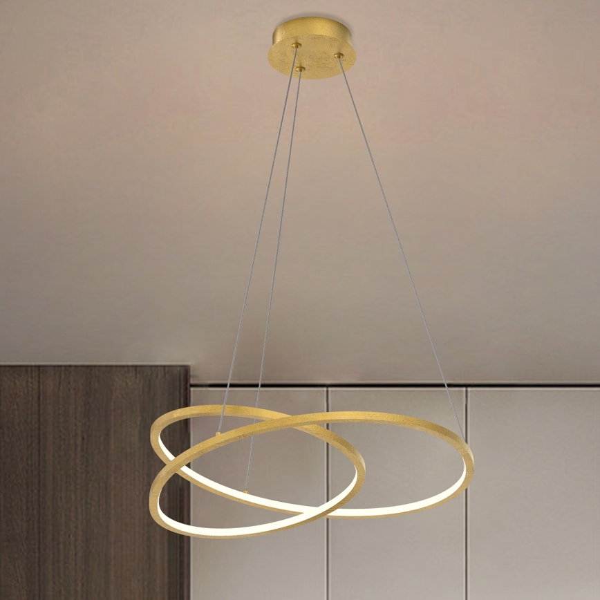 ONLI - LED Lühter LIBERTY LED/30W/230V 4000K kuldne